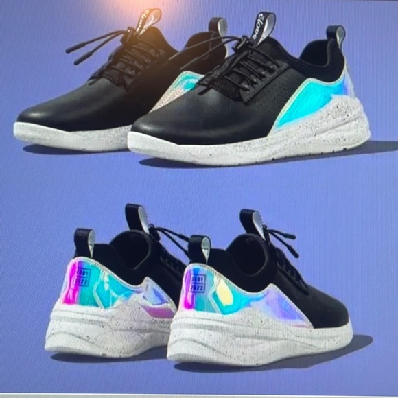 Clove Shoes New Without Box Clove Black Holographic 222 Limited Edition Poshmark